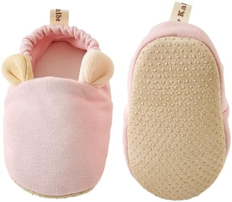 Jastore Baby Girls Booties Newborn Infant Shoes Cozy Soft Warm Cotton Boots - Image 5