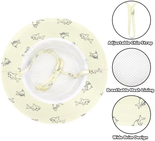 Baby Sun Hat Baby Boy Hats Toddler Hat UPF 50+ Bucket Hat - Image 2