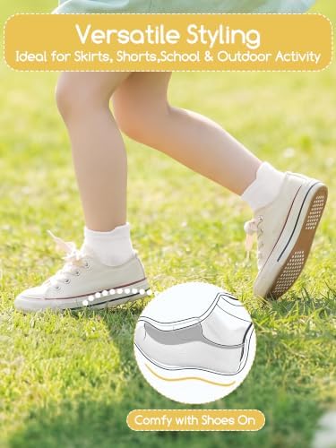 Aroveea Toddler Socks Non Slip Grip Ankle Baby 12 Pack - Image 5