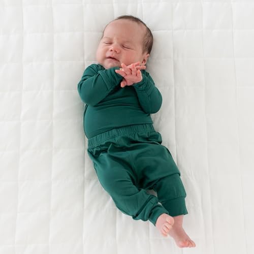 KYTE BABY Soft Bamboo from Rayon Long Sleeve Unisex Bodysuit, 0-24 Months - Image 3