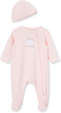 Little Me Clothes for Baby Girls 100% Cotton Scratch-Free Tag Footed One-Piece by LittleMeChildrensApparel
