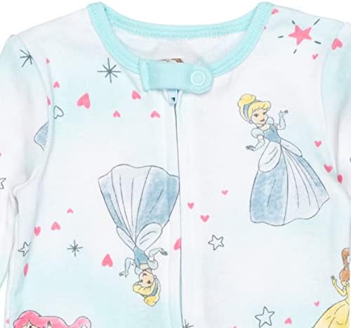 Disney Baby Girls' 2-Pack Footed Sleep N' Play Newborn to Infant - Image 4