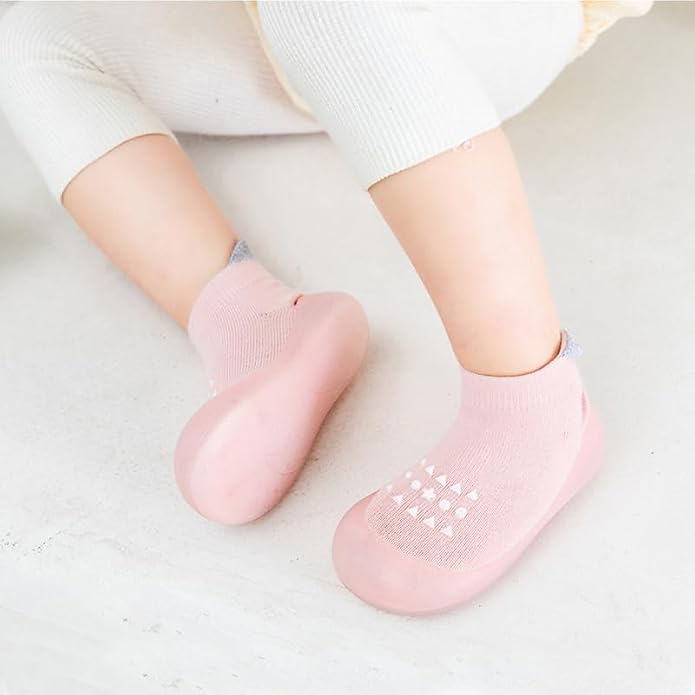 Baby Non Slip Socks Shoes Toddler Girls Boys First Walking Shoes Infant Indoor - Image 2