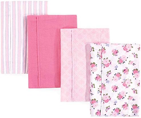Luvable Friends Unisex Baby Cotton Flannel Burp Cloths, One Size by Luvable+Friends