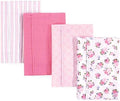 Luvable Friends Unisex Baby Cotton Flannel Burp Cloths, One Size by Luvable+Friends