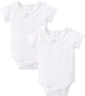 pureborn Baby Romper Bodysuits 2-Pack Unisex Soft Cotton One-Piece Outfit by pureborn