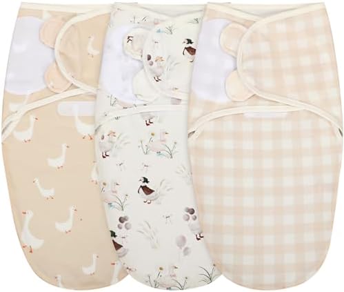 Oudain 3 Pcs Silly Goose Swaddles by Oudain