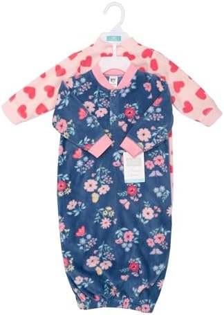 Hudson Baby Unisex Baby Fleece Gowns - Image 2