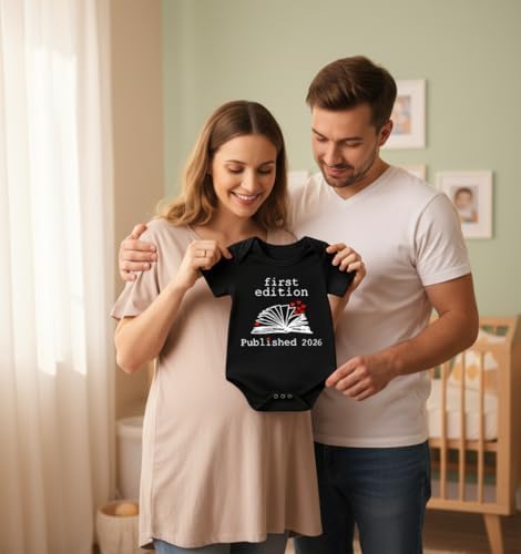 hrcfbk Infant Baby Boys Girls Bodysuit Newborn Short Sleeve Funny Letters Print - Image 2