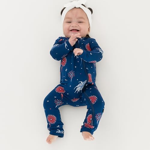 KYTE BABY Soft Bamboo from Rayon Long Sleeve Unisex Bodysuit, 0-24 Months - Image 2