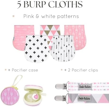 Dodo Babies Burp Cloths for Babies - Image 2