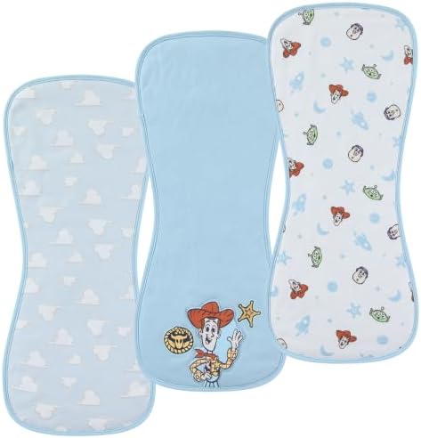 Disney Baby Toy Story Woody Burp Cloths 3-Pack by Disney