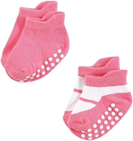 Hudson Baby Unisex Baby Non-Skid No-Show Socks - Image 6