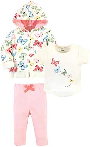 Touched by Nature Baby Organic Cotton Hoodie, Bodysuit Or Tee Top, and Pant by TouchedbyNature
