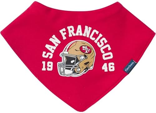 Gerber Baby Nfl Team Bandana Bibs and Burp Cloth Set - Image 3