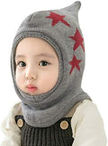 Baby Winter Hat Scarf Set, Unisex Infant Toddler Kids Hat Scarf by GZMM