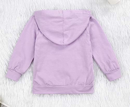 Imcute Baby Zip Up Hoodie, Unisex inflant Toddler Long Sleeve Sweatshirts - Image 6