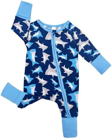 Bow Dream Bamboo Rayon Baby Romper Boy Newborn Girl Clothes Outfit - Image 3