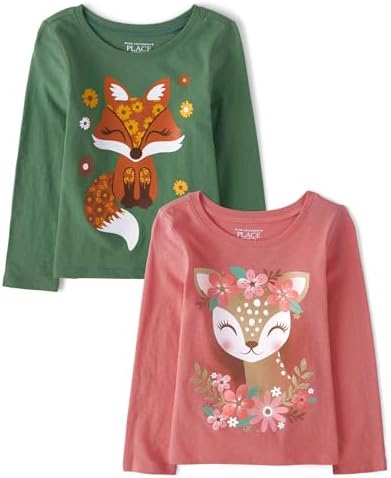 The Children's Place Baby Girls' And Toddler Unicorns, butterflies, trends Long by TheChildrensPlace