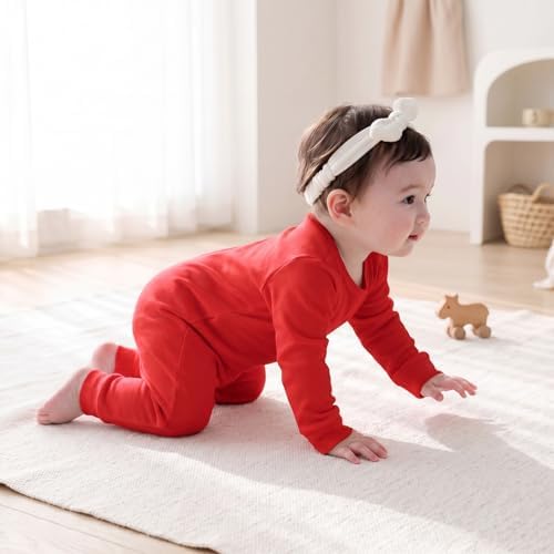 Unisex Baby romper, Long Sleeve 100% Cotton Baby Clothes, Baby Footless Jumpsuit - Image 5