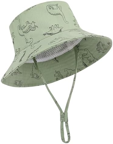 Baby Sun Hat UPF 50+ Toddler Bucket Summer Kids Beach Hats - Image 2
