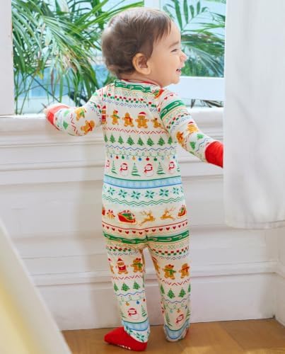 babee Reshinee Bamboo Viscose Baby Footie Pajama, Zipper Sleeper Boys Girls - Image 4