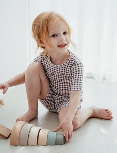 AVAUMA Baby Boys Girls Pajama Set 6M-7T Kids Cute Toddler Snug fit Pattern - Image 2