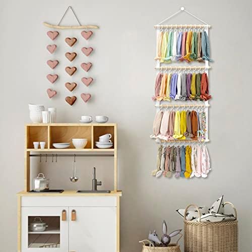 POVETIRE Headband Holder for Girls Baby Headband Organizer Head Bands Hair - Image 4