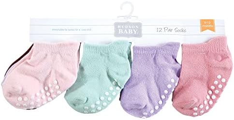 Hudson Baby Unisex Baby Non-Skid No-Show Socks - Image 2