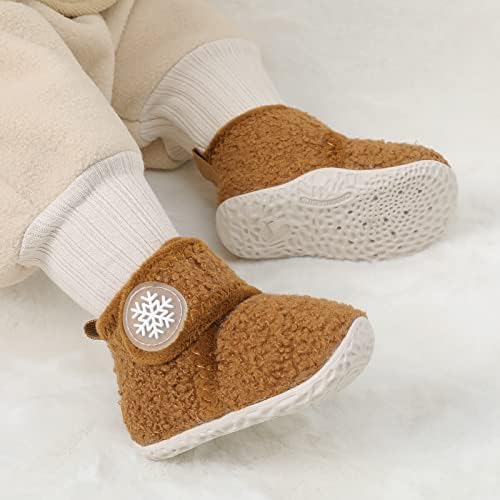 FEETCITY Baby Booties Girls Boys Infant Slippers First Walkers Shoes Warm Socks - Image 2