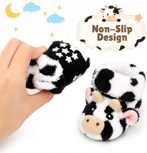 Baby Boys Girls Booties Newborn Baby Shoes Unisex Winter Warm Infant Slippers - Image 2