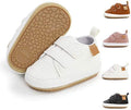 Meckior Toddler Baby Boys Girls High Tops Ankle Sneakers Soft Anti-Slip Sole PU by Meckior