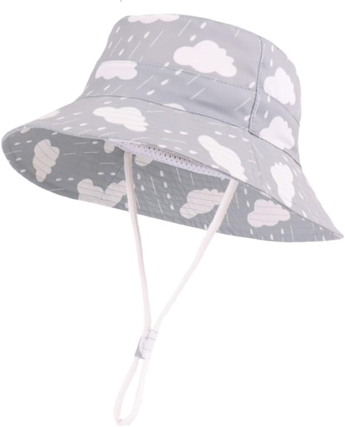 LANGZHEN Sun Protection Hat for Kids Toddler Boys Girls Wide Brim Summer by LANGZHEN