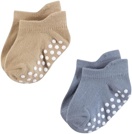 Hudson Baby Unisex Baby Non-Skid No-Show Socks - Image 7