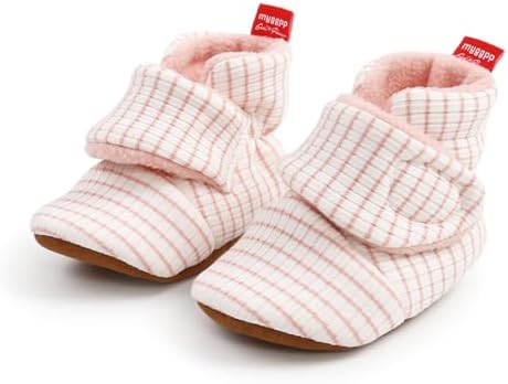 Baby Booties Cozy Fleece Slippers Soft Baby Shoes - Image 3