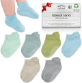 GOTS Organic Cotton Blend Ankle Toddler Socks 6M-12M-2t-3t-4t-5t Baby Gift by MothersChoice
