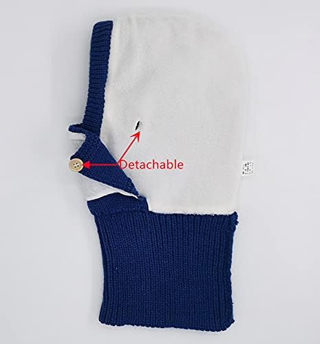 Baby Winter Hat Scarf Set, Unisex Infant Toddler Kids Hat Scarf - Image 4