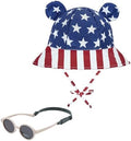 Durio UPF50+ Baby Sun Hat and Sunglasses by DURIO