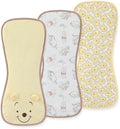 Disney Baby Winnie the Pooh Burp Cloths 3 Pack Soft Absorbent 20" x 10" by Disney