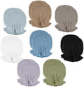 8Pack Newborn Baby Muslin Mittens No Scratch Elastic Wrist Soft Gloves Bulk by Unknown