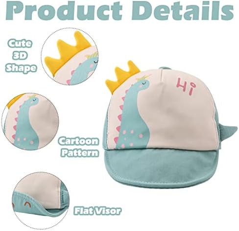 JANGANNSA Baby Duck Cap Infant Kids Sun Hat Bear Cute Cartoon Caps Spring Summer - Image 4