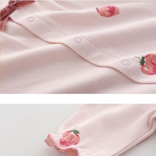 Infant Baby Girl Long Sleeve Romper Cotton Cute Style Newborn Toddler Jumpsuit - Image 5