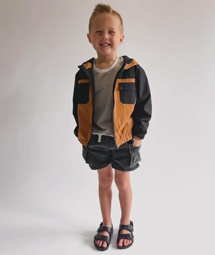 MERSARIPHY Toddler Boy Hoodies Jacket Baby Boy Lightweight Zip Up Coat - Image 7