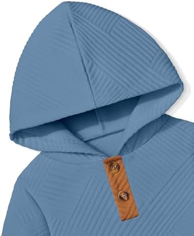 Oranchids Toddler Baby Boy Clothes Long Sleeve Hoodie Sweatshirt Tops and Pants - Image 4