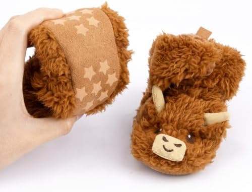 Baby Boys Girls Booties Newborn Baby Shoes Unisex Winter Warm Infant Slippers - Image 6