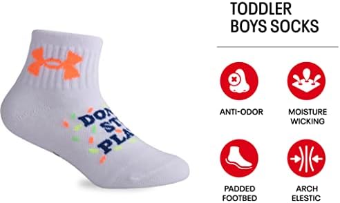 Under Armour Girls' Quarter Socks - Image 2