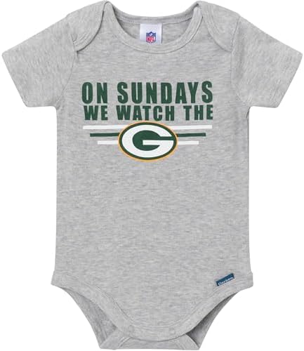 Gerber NFL Baby Boys 3-Pack Onesie Bodysuit - Image 4