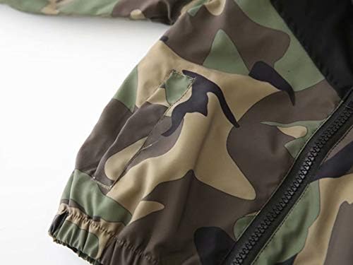 Boys' Hooded Dinosaur Jacket Windbreaker Outerwear - Image 6