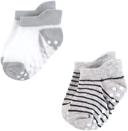Hudson Baby Unisex Baby Non-Skid No-Show Socks - Image 6