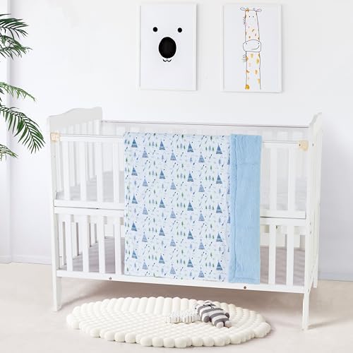 CREVENT 30''X40'' Cute Cozy Fluffy Warm Baby Blanket - Image 2